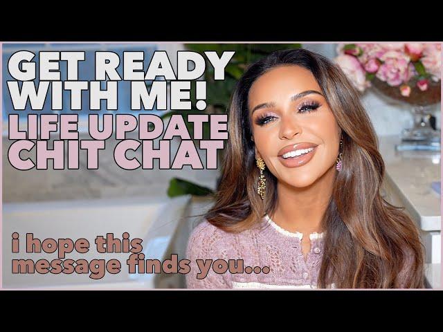 GET READY WITH ME!! Life Updates & Chit Chat