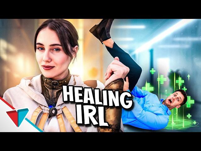 Video game healing in real life