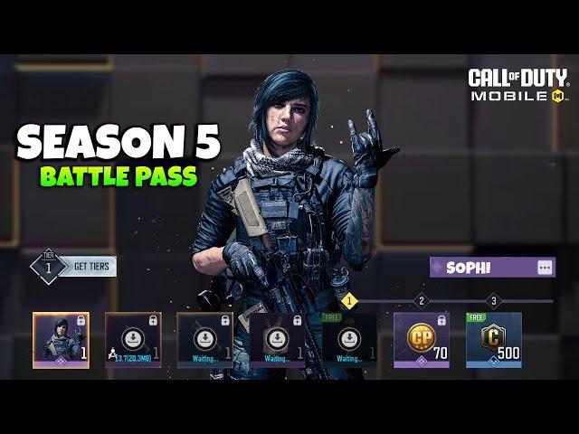  Season 5 Battle Pass Characters & Guns COD Mobile | CODM S5 Leaks