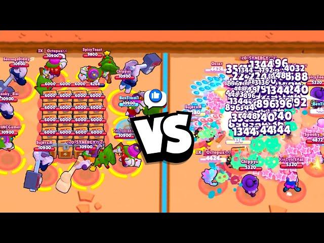 EVERY BRAWLERS SUPER X10  (satisfying)