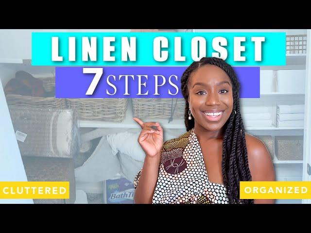 Organize your Linen Closet in 7 Easy Steps: Transform Your Space Today! | Judi the Organizer