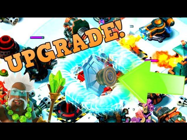 Boom Beach: Let's Upgrade The Ice Shield! INVINCIBLE WARRIORS! Dr. Kavan Attack Strategy