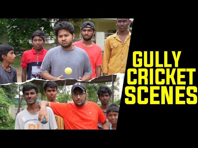 Gully Cricket Scenes