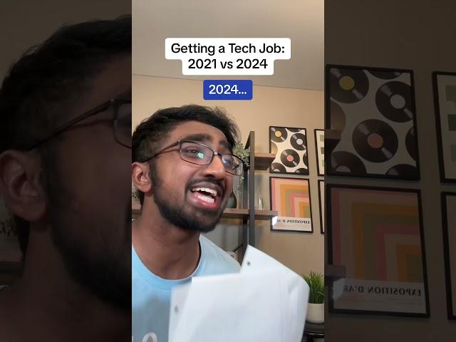 tech job market 2021 vs 2024 be like 