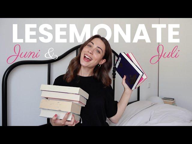 Diese Bücher habe ich in letzter Zeit gelesen & geliebt! | LESEMONATE Juni & Juli