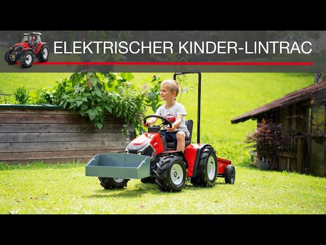 elektrischer Kinder-Lintrac I Eigenbau-Projekt