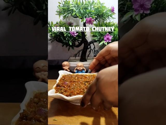 viral tomato chutney recipe #youtube #viralshorts #Sudha Home Kitchen #final chutney