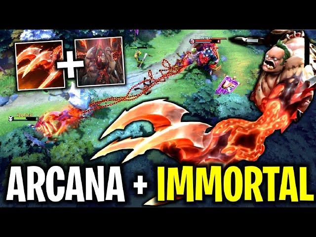 ARCANA + IMMORTAL THE ABSCESSERATOR HOOK PUDGE BATTLE PASS 2020 7.26 | Dota 2