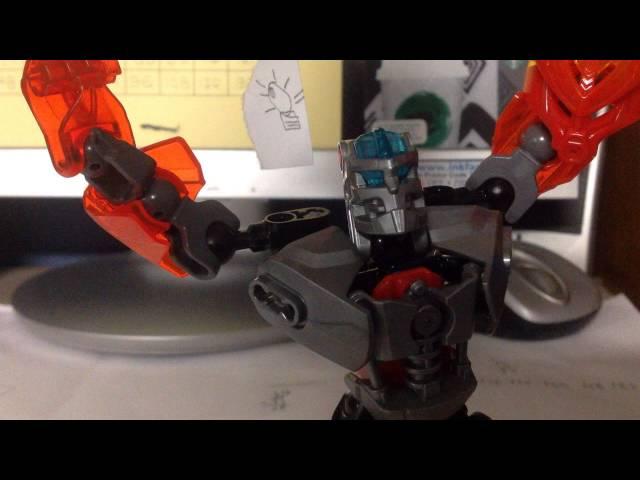 lego bionicle stop motion 1