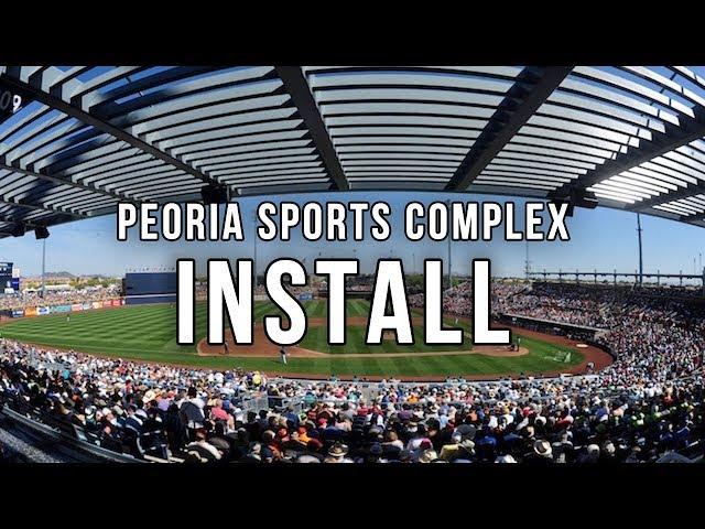 Peoria Sports Complex "Colonnade" Install by Level 3 Audiovisual