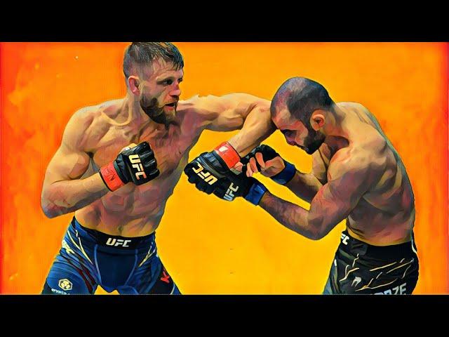 Calvin Kattar humbles Giga Chikadze