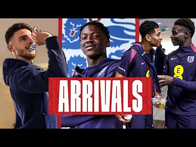 Bellingham & Saka Reunite, Rice v Ramsdale Darts   & Mainoo Gets Called-Up | Arrivals | England