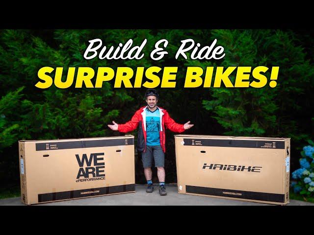 Unboxing and Testing Two Surprise Mountain Bikes!