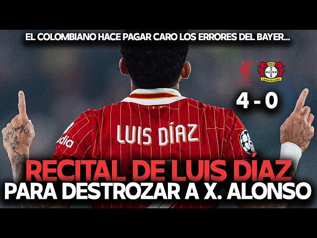 EL LIVERPOOL NO TIENE PIEDAD DE XABI ALONSO | HAT TRICK DE LUIS DIAZ, QUE ROMPIÓ EL PARTIDO