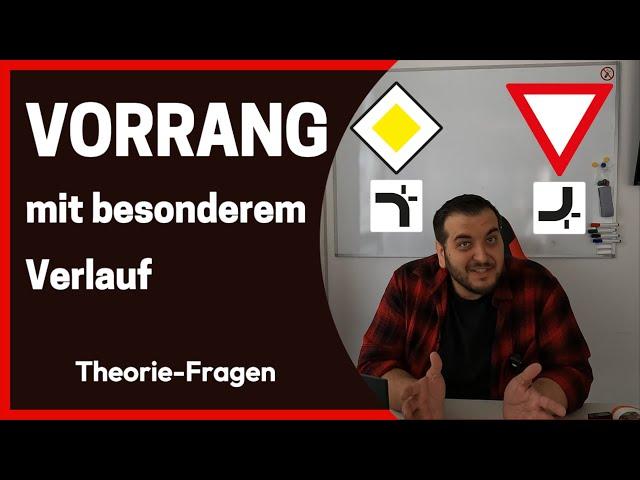 Vorrang mit besonderem Verlauf  |  Theorie-Fragen  |  Fahrleher Niko