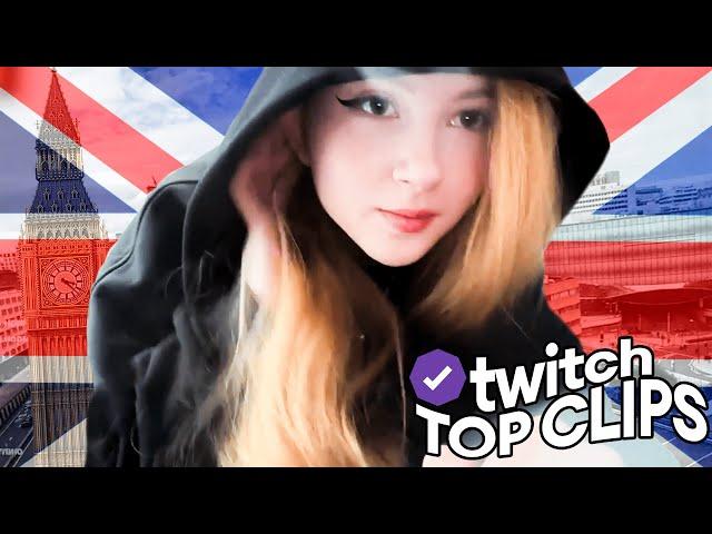 Топ клипы с Twitch | ГАЕЧКА ПРИЕХАЛА В АНГЛИЮ, Модный показ с Фасолькой,  Новая прическа 5окри