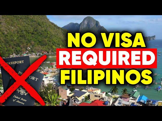 10 Countries Where Filipinos Are Allowed to Visit WITHOUT a Visa