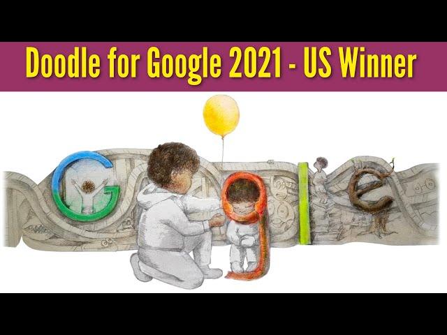 Doodle for Google 2021 - US Winner "Milo Golding"