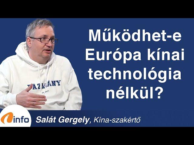 Can Europe work without Chinese technology? Gergely Salát, Inforadio, Arena