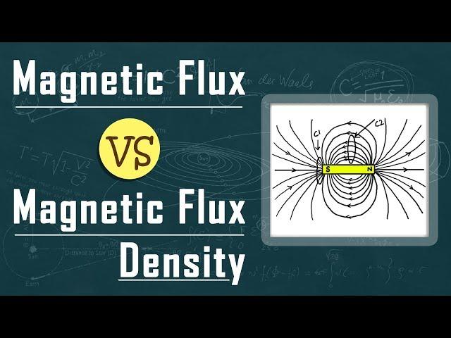 What is the Difference Between Magnetic Flux and Magnetic Flux Density | Magnetism | Physics