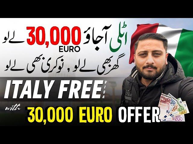 Italy Free Visa - Free Accommodation + 30,000 Euro Biggest Offer 2024 - Move to Italy