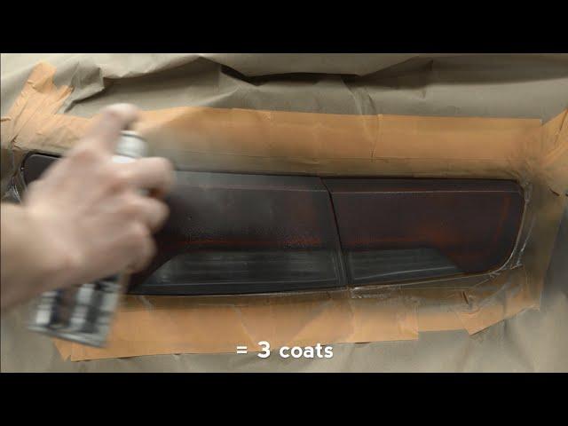 How to Tint Tail Lights with Peelable Lens Tint