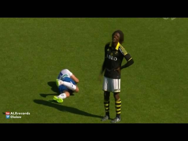 Norrköping’s Andreas Johansson produced the most hilarious dive of all time vs AIK