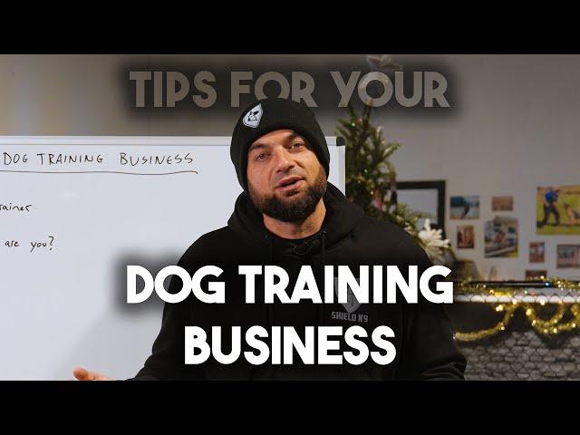 How to start a SUCCESSFUL Dog Training Business