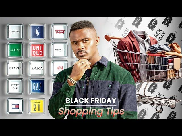 What Are The Best Men's Fashion Black Friday Shopping Tips In 2024?