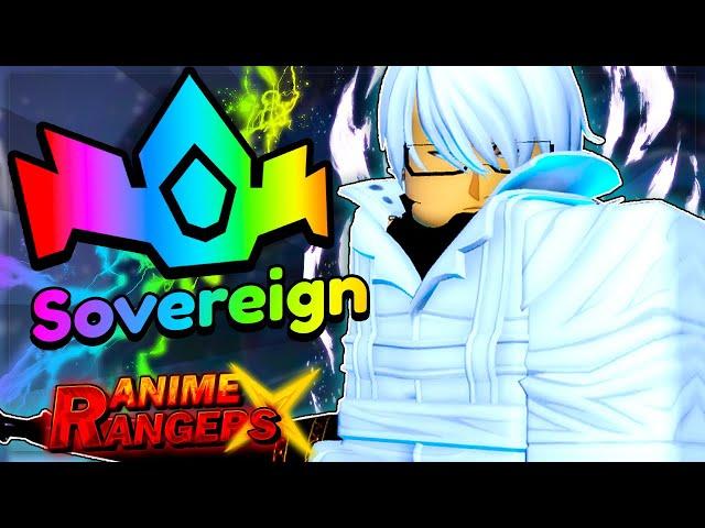 Evolving 0.1% SOVEREIGN Kishou Arima In Anime Rangers X (Roblox)