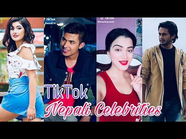 TikTok Nepal | Nepali Celebrities TikTok Musically Compilation Videos With Anmol Kc, Pradip Khadka