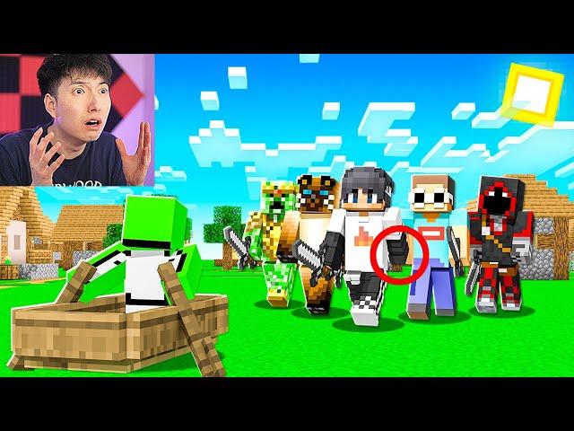 I Reacted to Dream's Minecraft SPEEDRUN vs 5 HUNTERS! *REMATCH*