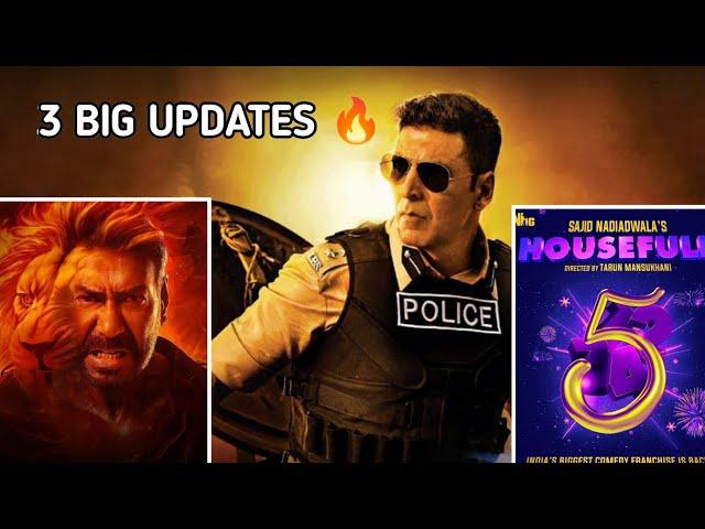 Sooryavanshi 2 Update  || Singham 3 Promotion  || Akshay kumar Shoot Done