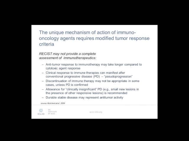 irRC: Variations in I-O Response Patterns and Implications for Treatment