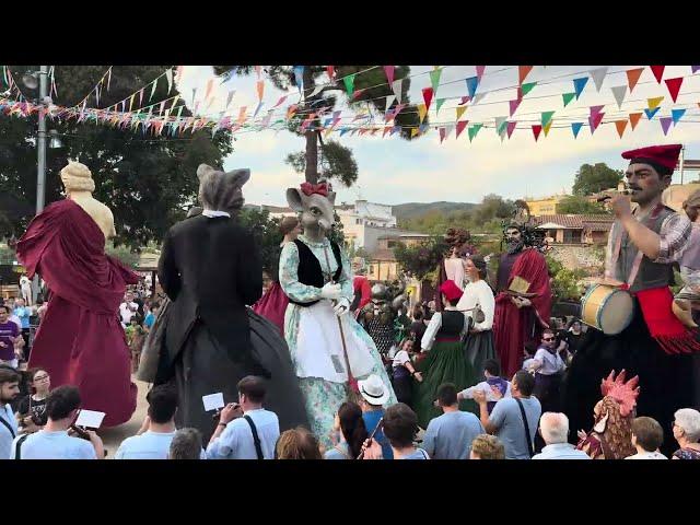 XXII Trobada de gegants i capgrossos de Calonge · 25è aniversari dels gegantons (13/07/2024)