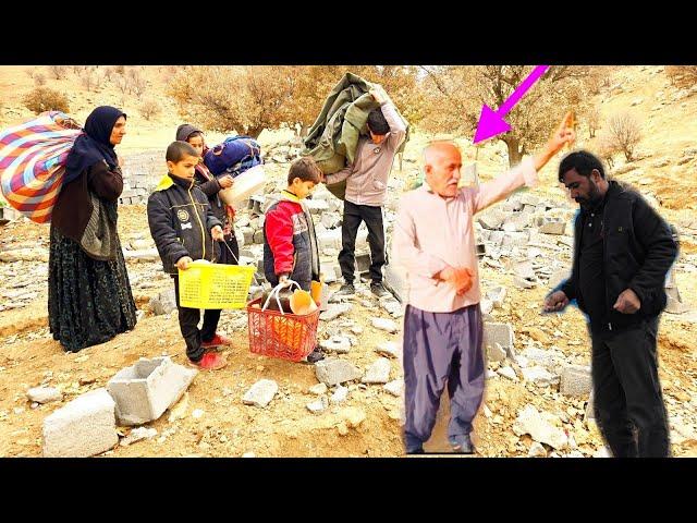 "Mr. Ahmed and Hamid came back from work and brought fruits and sweets! "