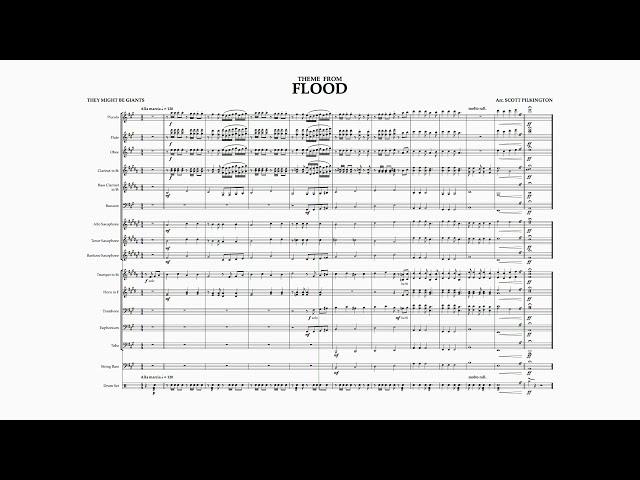 Theme from Flood - Arrangement for Concert Band by Scott Pilkington