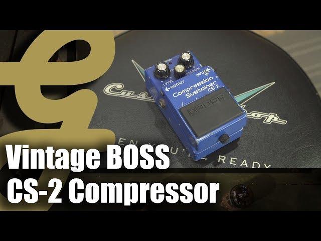 Vintage Boss CS-2 Compressor Sustainer