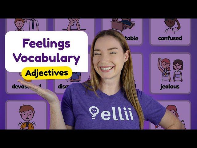 Feelings (Adjectives): Intermediate English Vocabulary