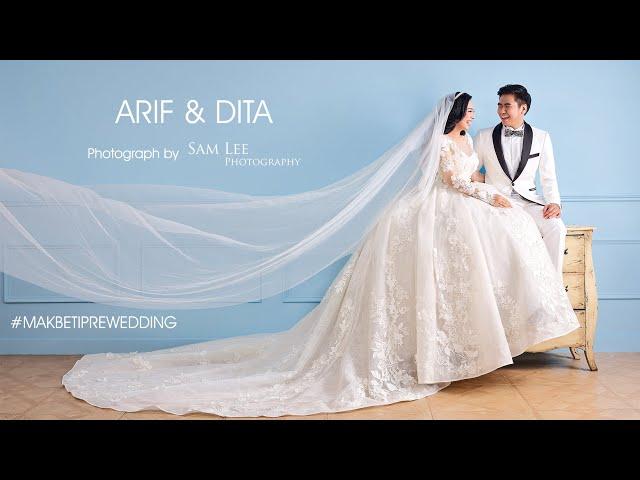 Sam Lee Photography | 3 Years Indoor PreWedding of Arif Muhammad & Dita Audina (MAK BETI)