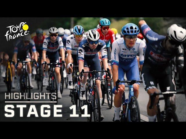 Tour de France 2023: Stage 11 | EXTENDED HIGHLIGHTS | 7/12/2023 | Cycling on NBC Sports