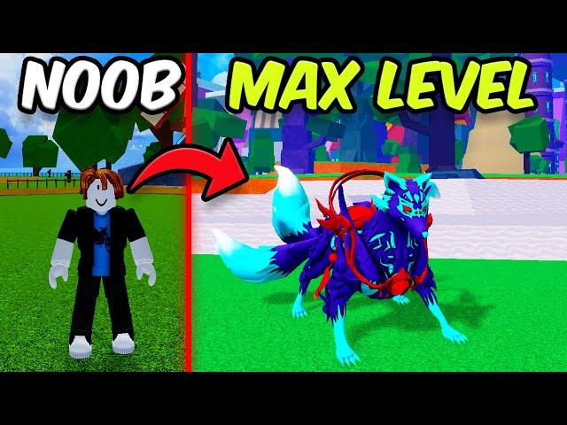 I Went From Noob To MAX LEVEL KITSUNE IN ONE VIDEO [FULL MOVIE]