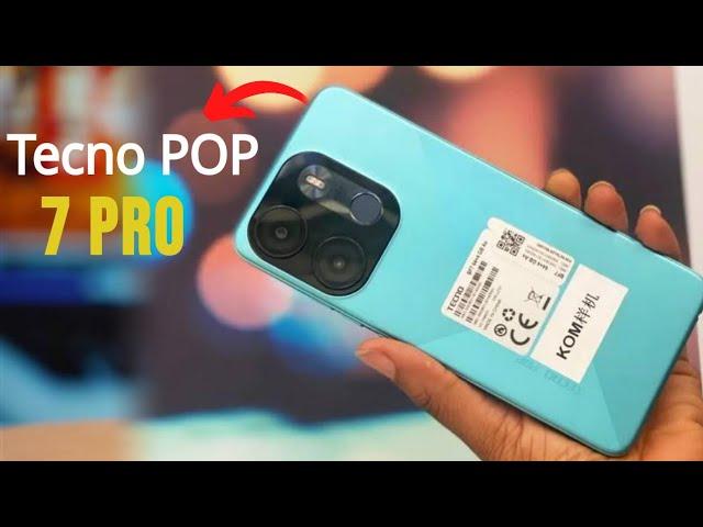 Unboxing the Tecno Pop 7 Pro: Most Affordable 4G Smartphone