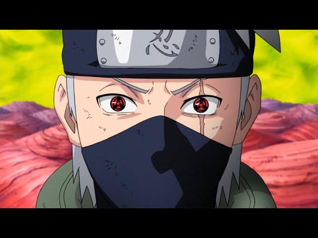 Kakashi gets both Sharingans and instantly use Perfect Susanoo. Naruto Obito Kakashi Sasuke VS Kaguy