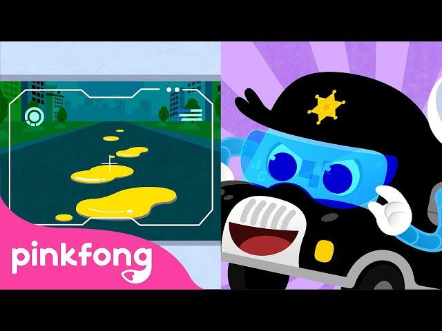 Crime Scene Investigation Vans | Police Cars Series | Pinkfong Songs for Kids