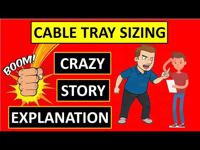 CRAZY Cable Tray SIZING | MOST Simple Explanation | Instrumentation Cable Trays