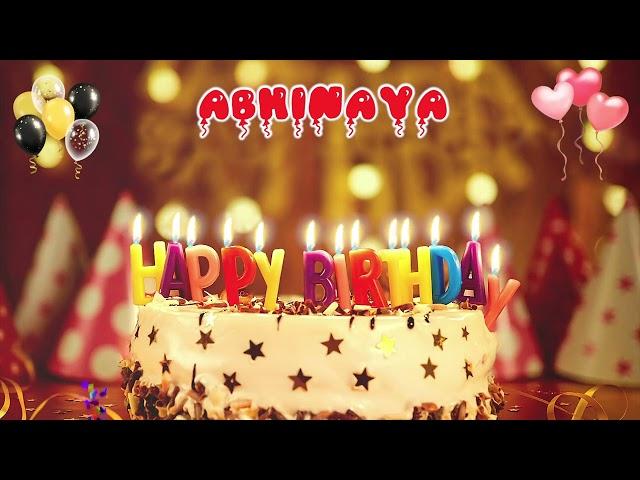 ABHINAYA Happy Birthday Song – Happy Birthday to You