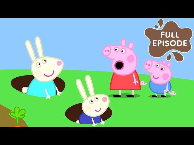 Peppa Pig Meets Rebecca Rabbit! | Story for Kids | Kids Cartoons | Peppa Pig Videos