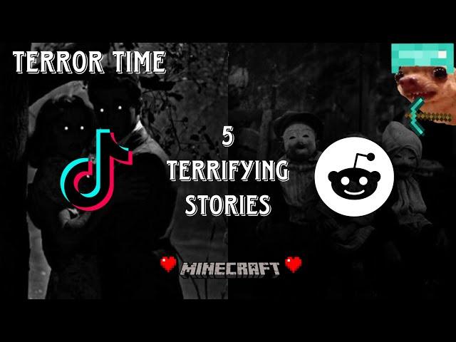 REDDIT HORROR STORIES // TIKTOK MINECRAFT COMPILATION TO FALL ASLEEP OR STUDY TO