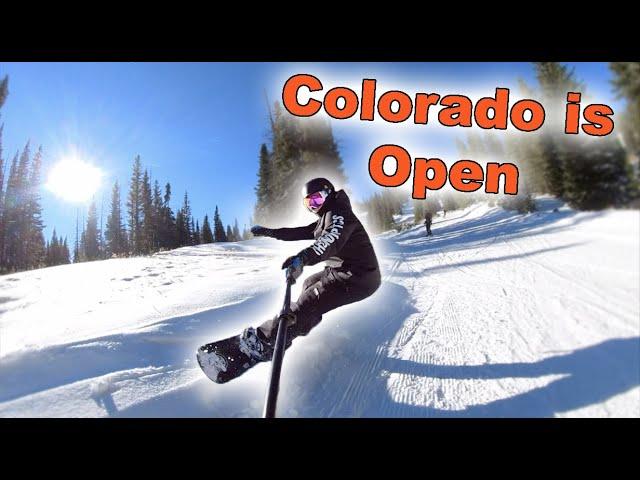 Colorado's First Ski Resort to OPEN  2021 - (Season 6, Day 3)